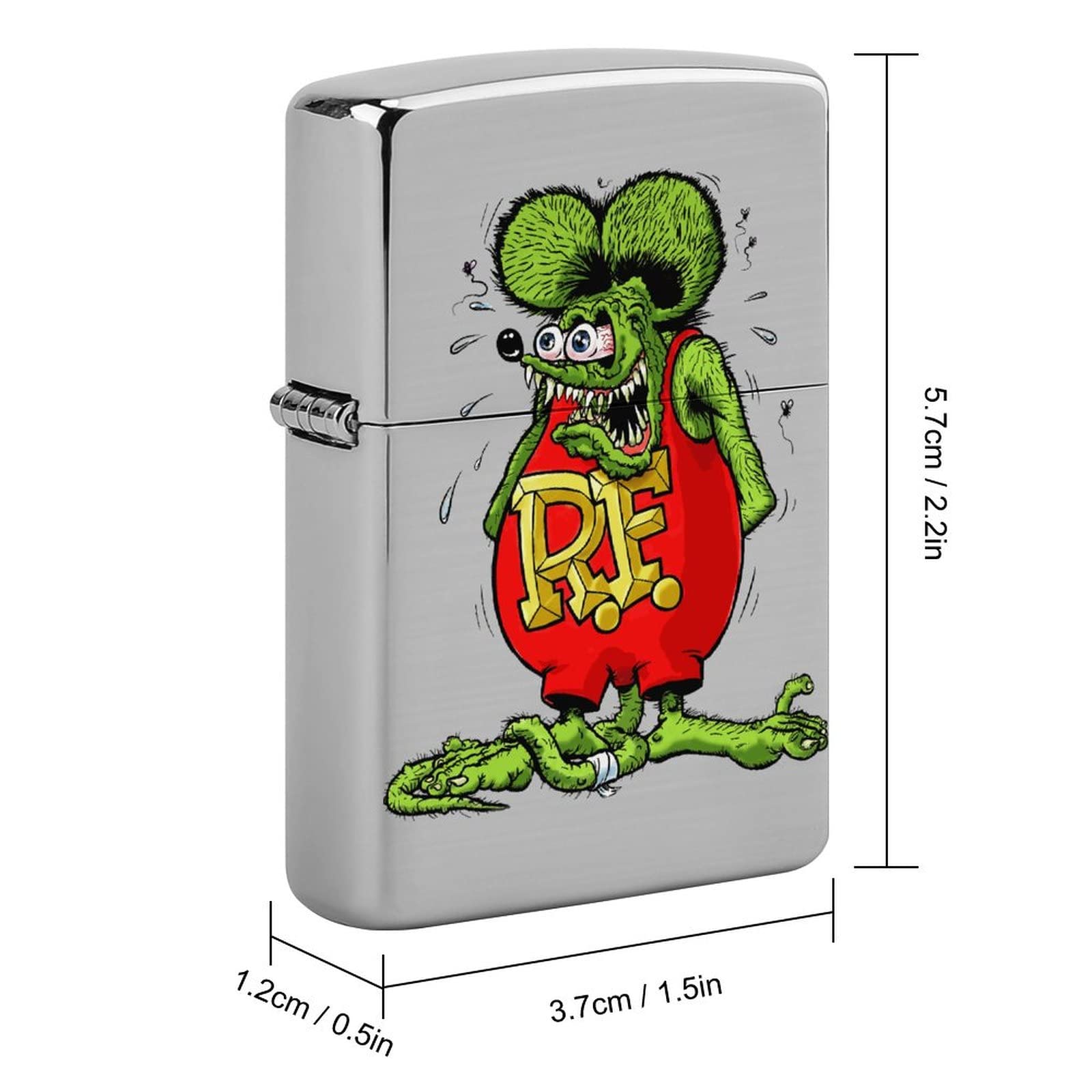 Amazon.co.jp: ライターケース Rat Fink ラットフィンク メンズ